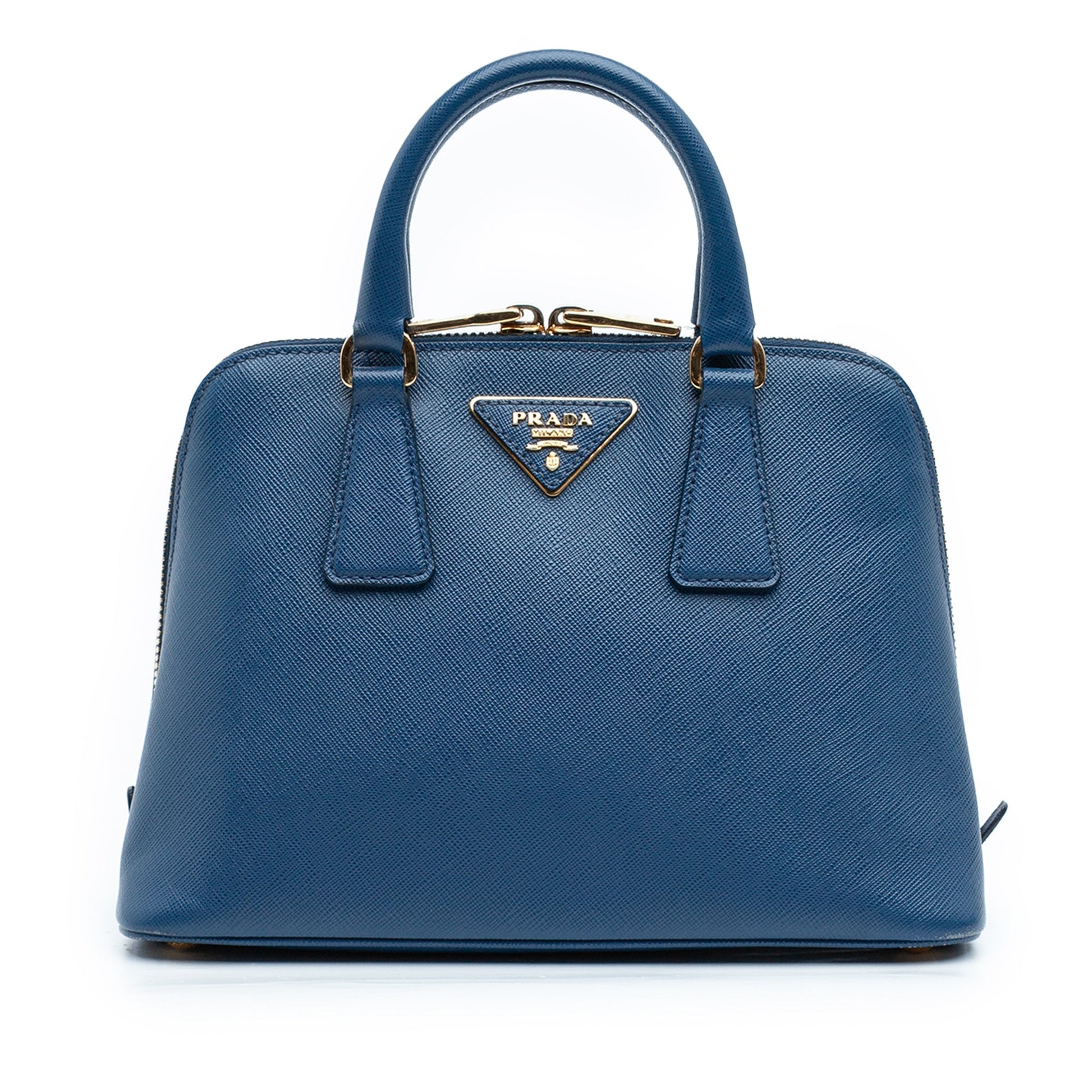 Prada Small Saffiano Lux Promenade Satchel