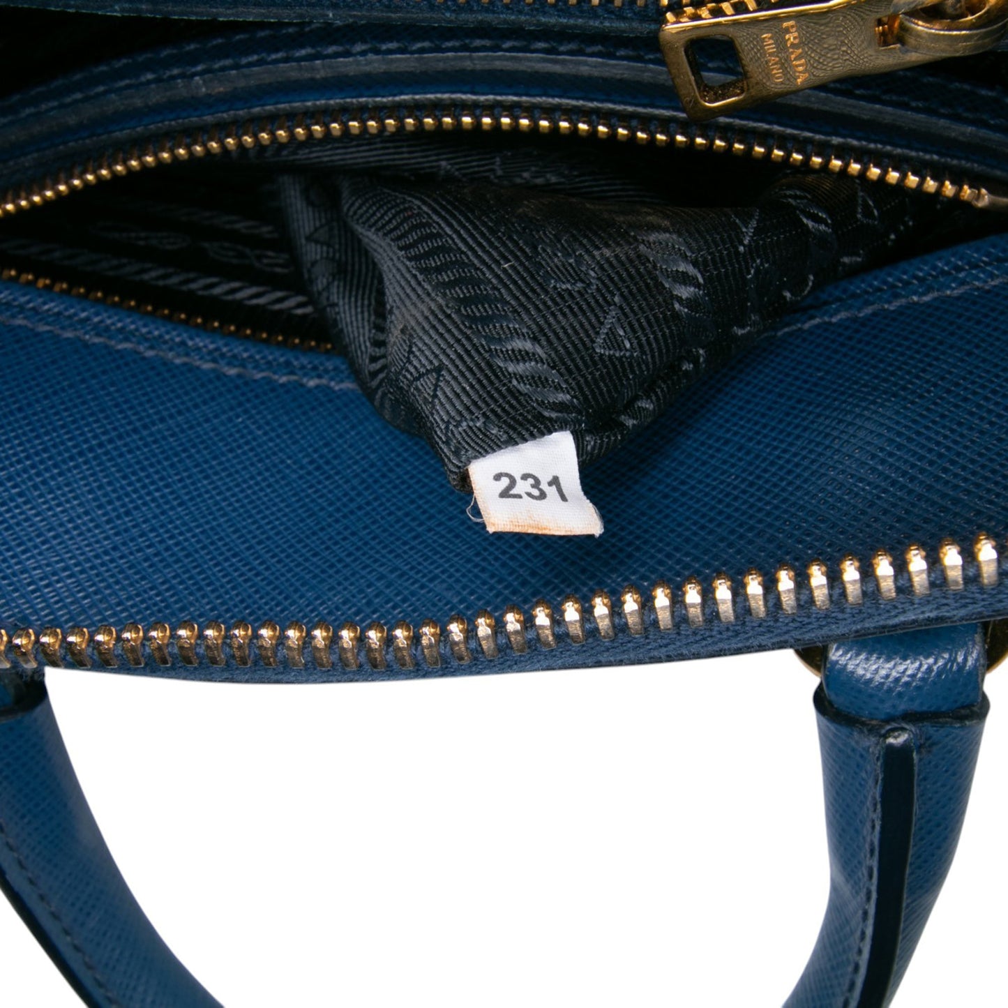 Prada Small Saffiano Lux Promenade Satchel