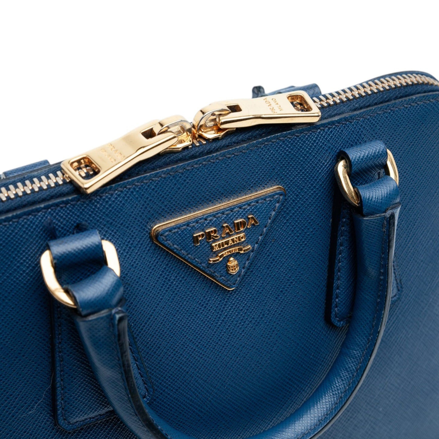 Prada Small Saffiano Lux Promenade Satchel