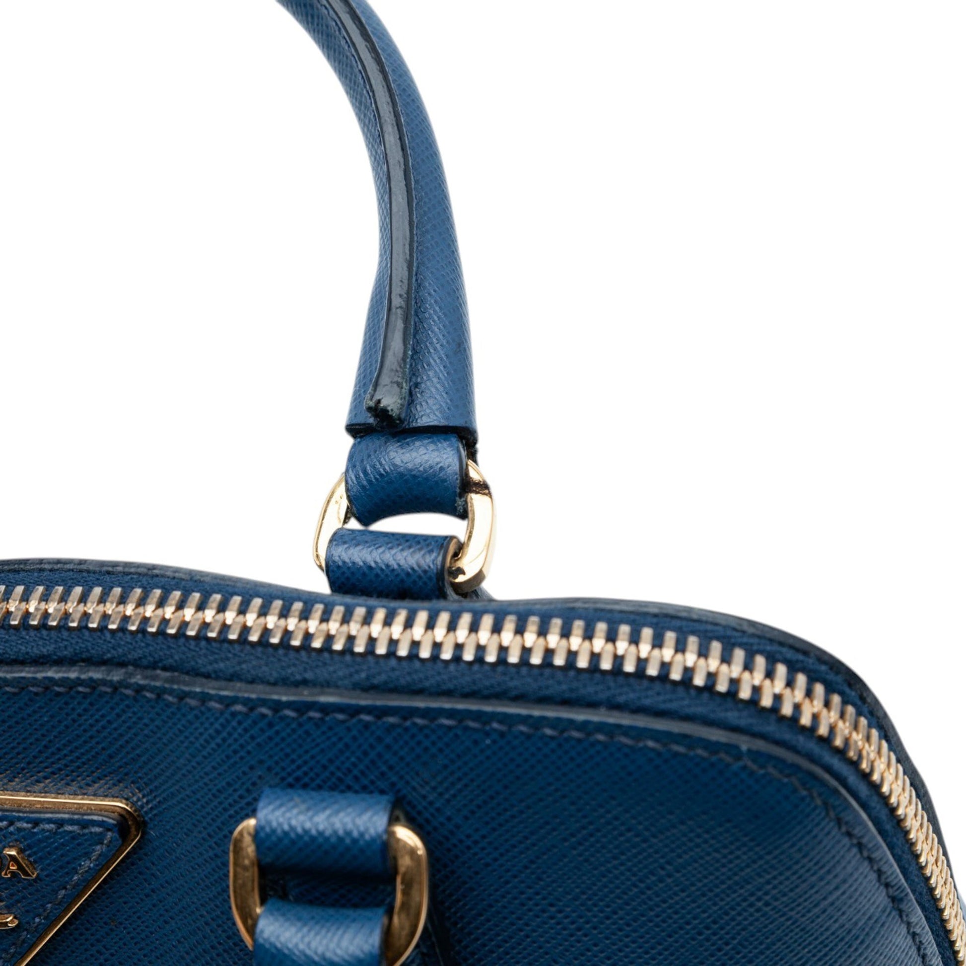 Prada Small Saffiano Lux Promenade Satchel
