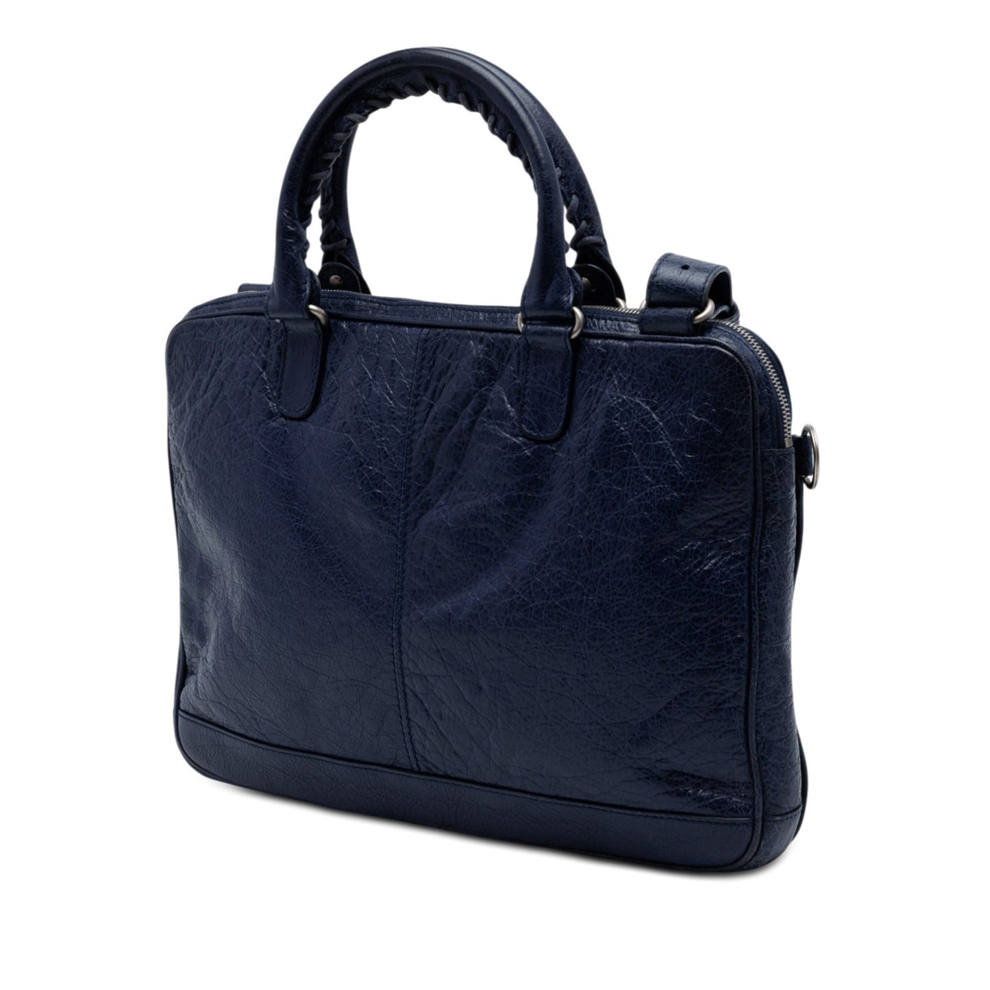 Balenciaga Lambskin Motocross Giant 12 Briefcase