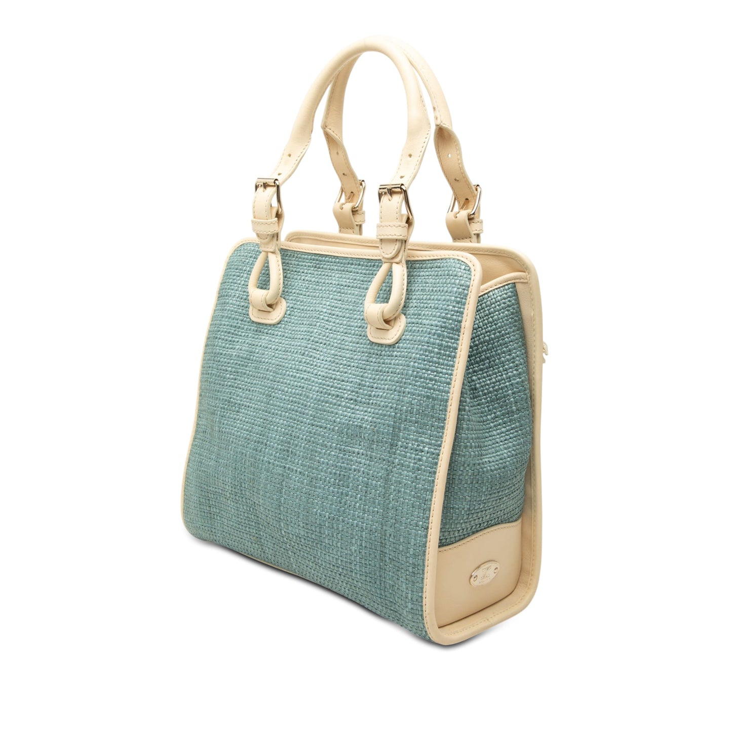 Celine Raffia Boogie Handbag