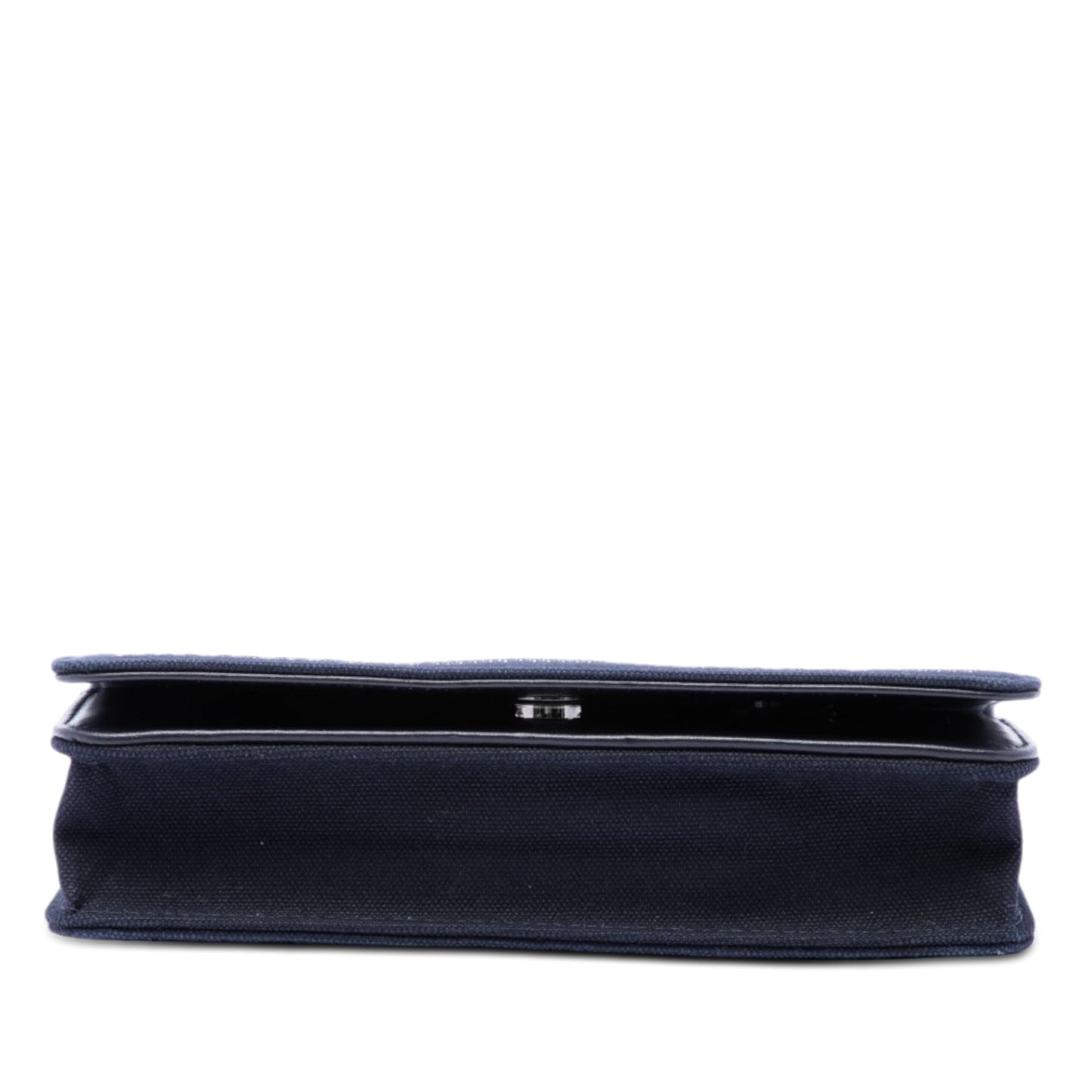 Chanel Paris Shanghai Crystal Embellished Canvas Wallet On Chain