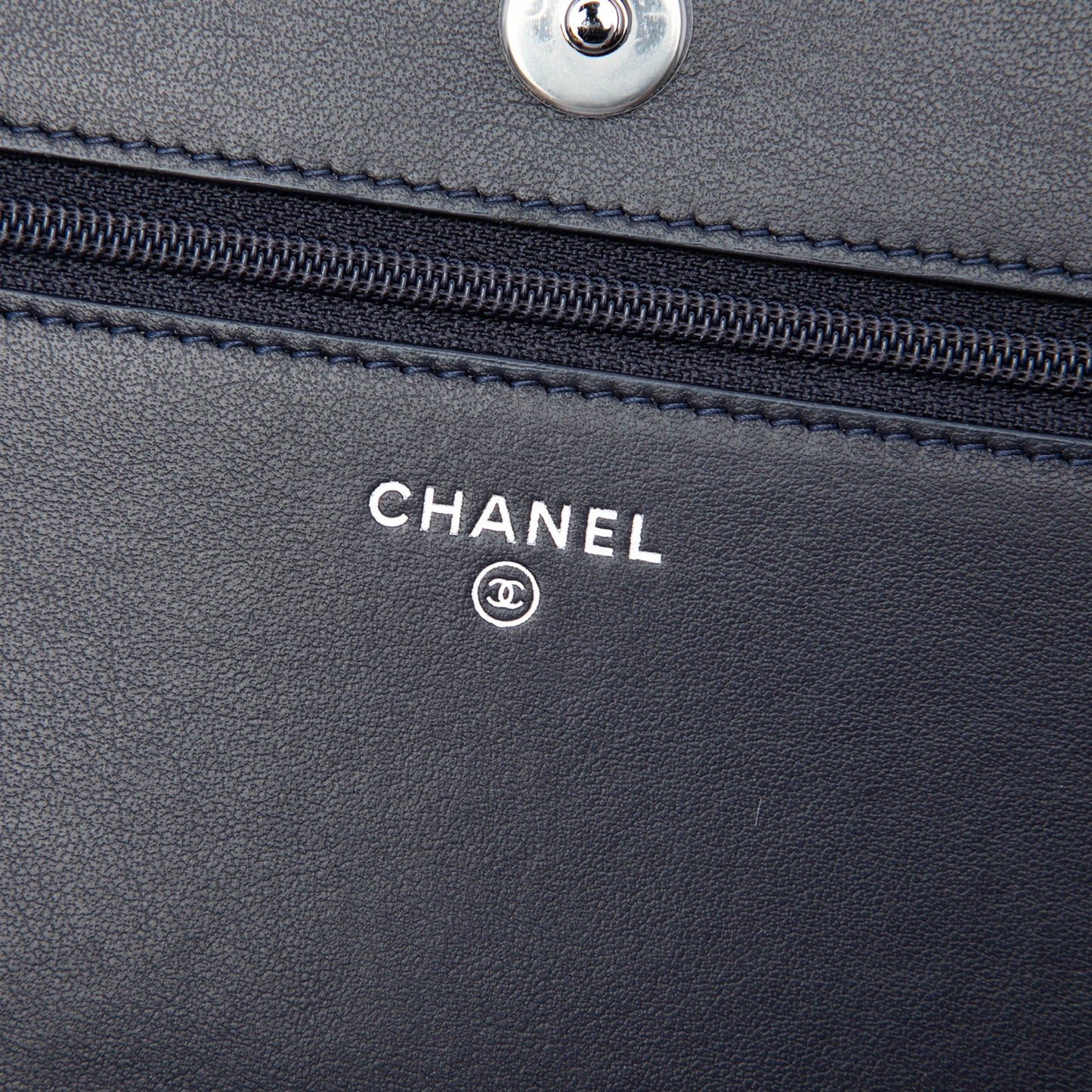 Chanel Paris Shanghai Crystal Embellished Canvas Wallet On Chain