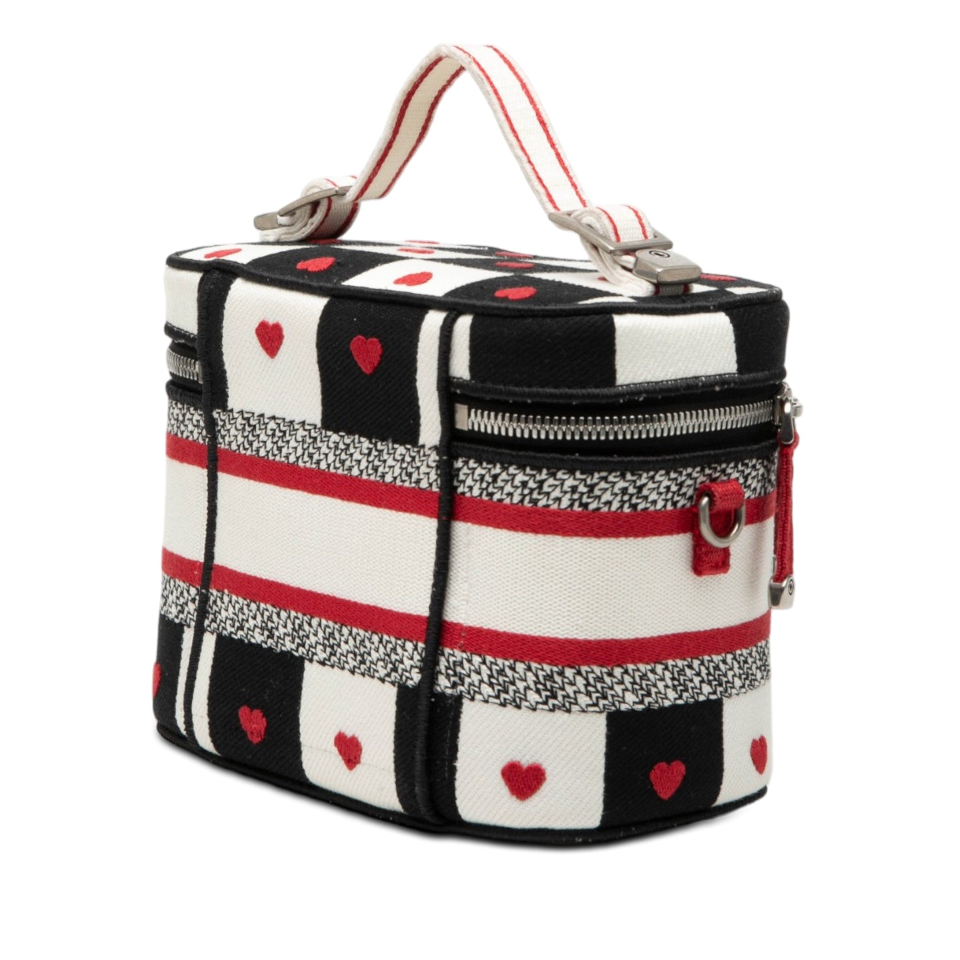 DiorAmour Small Canvas Embroidered D Royaume d Amour Diortravel Vanity Case