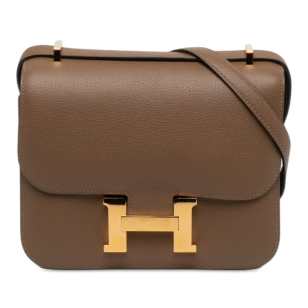 Hermès Mini Chevre Mysore Constance 18 — Brown