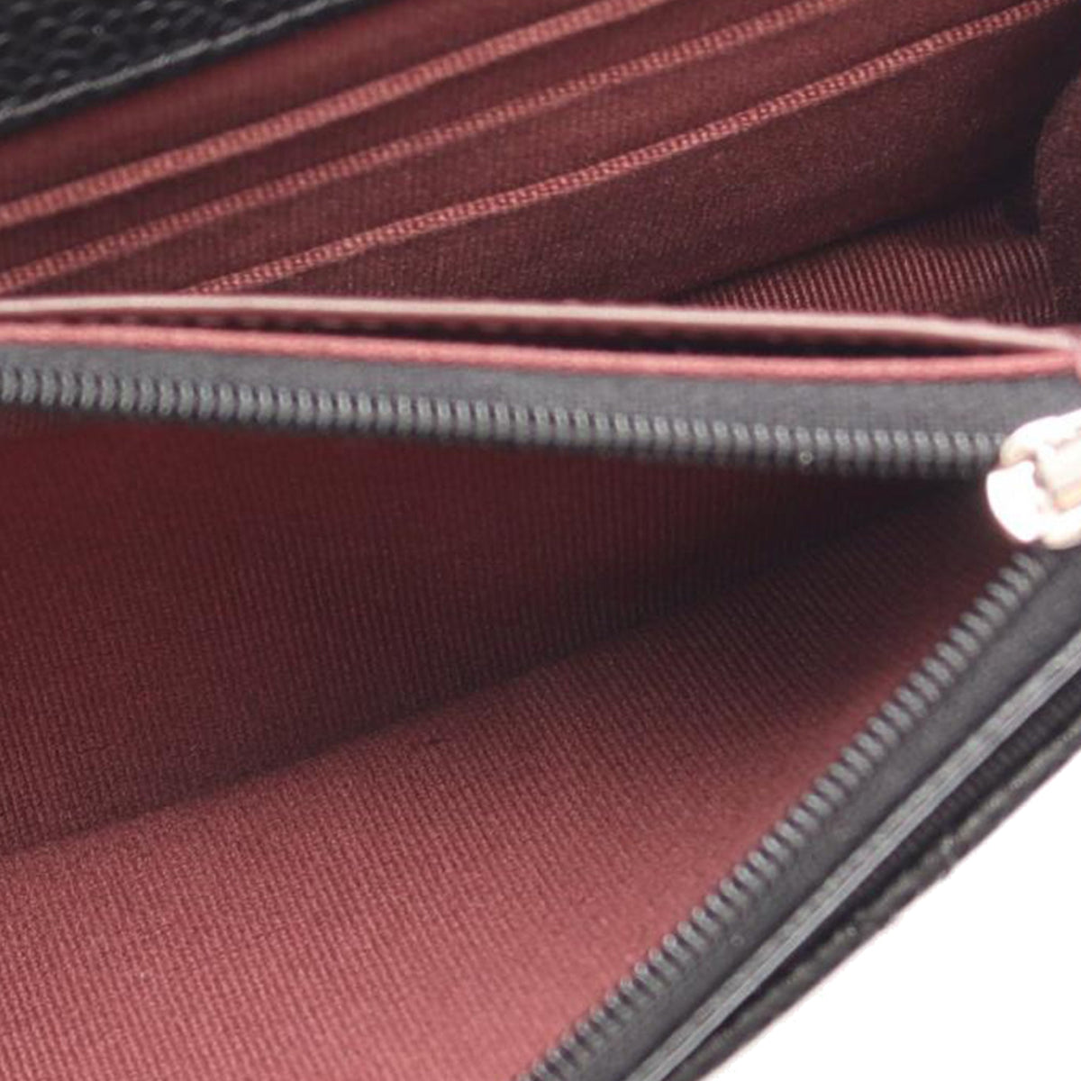 Chanel CC Quilted Caviar Wallet on Chain