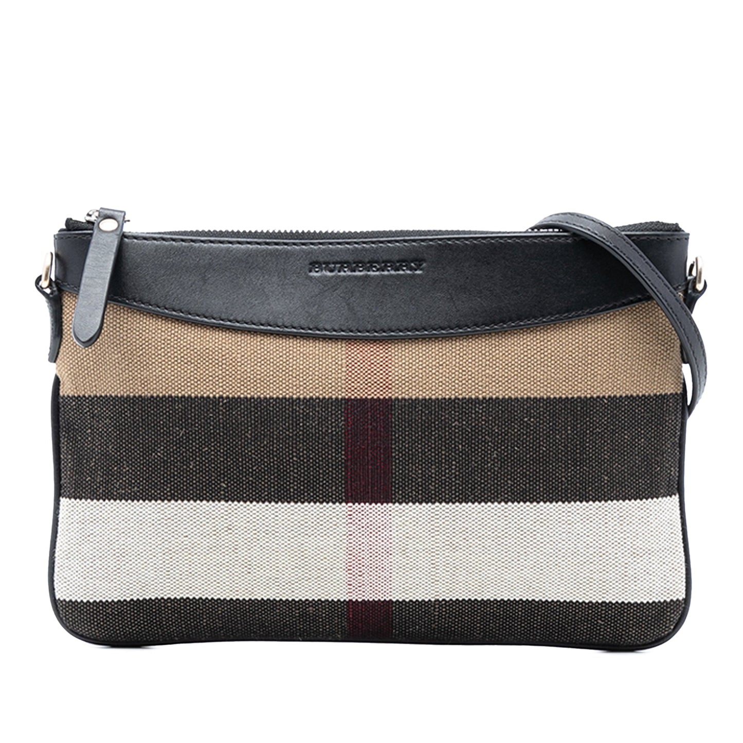Burberry Mega Check Canvas Peyton Crossbody