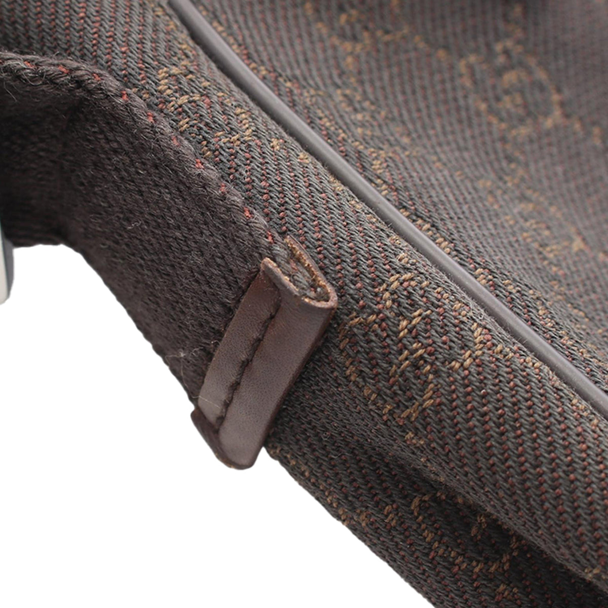 Gucci GG Canvas Crossbody — Brown