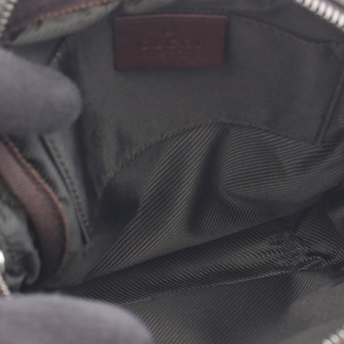 Gucci GG Canvas Crossbody — Brown