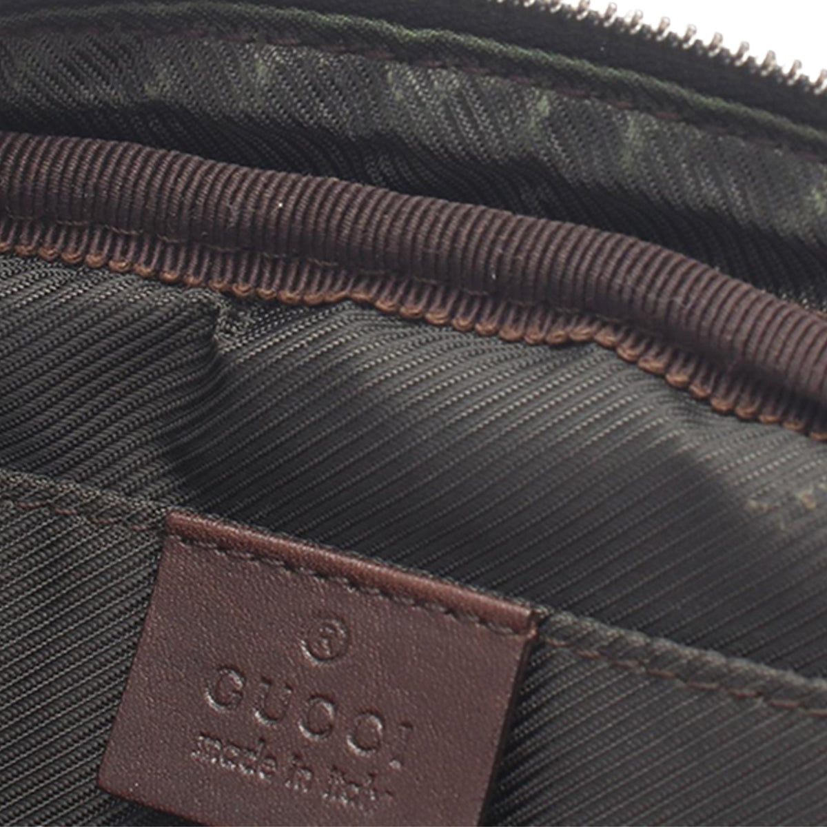 Gucci GG Canvas Crossbody — Brown
