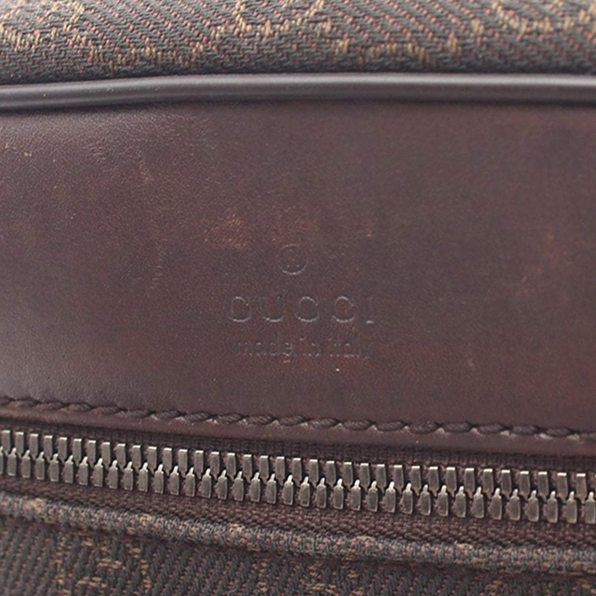 Gucci GG Canvas Crossbody — Brown