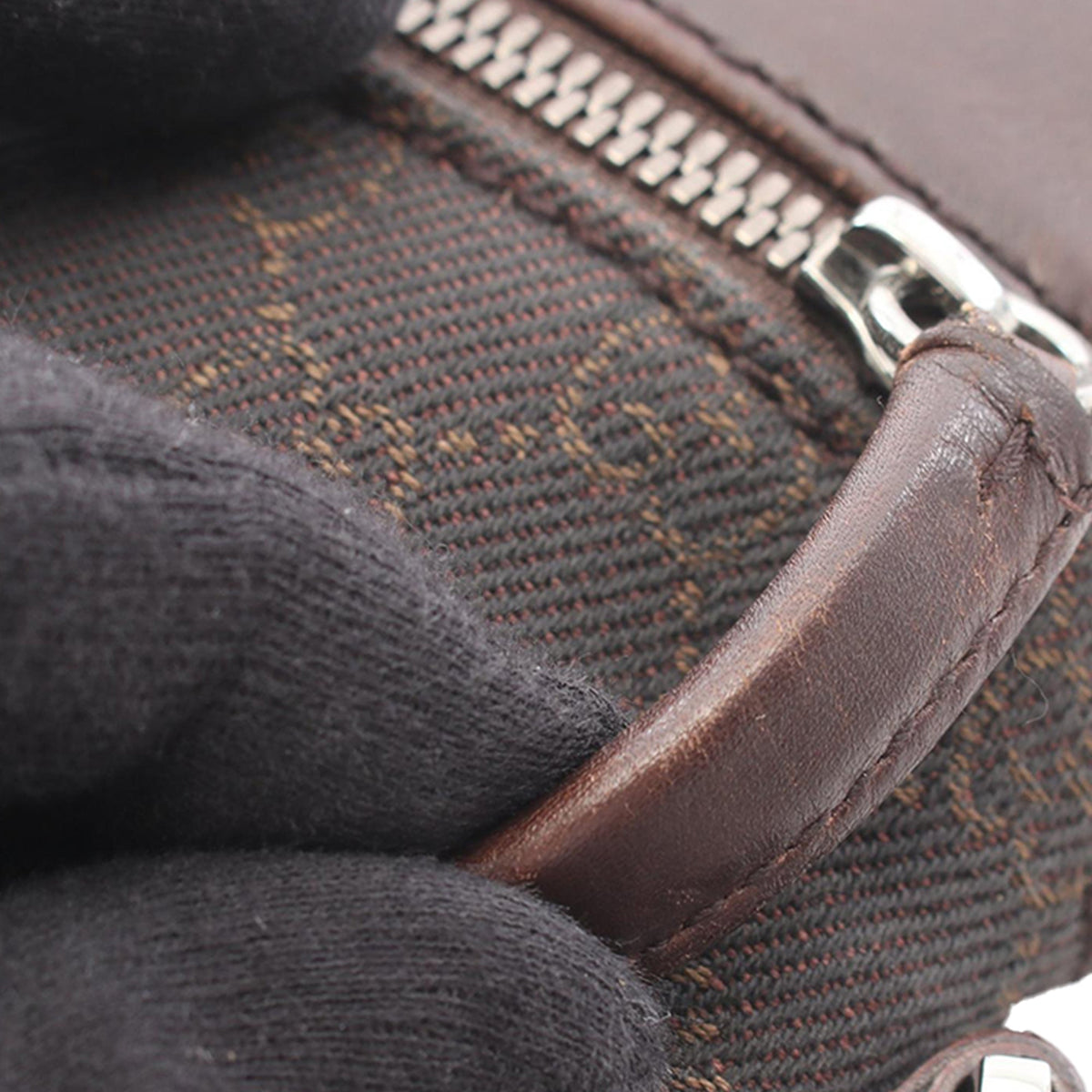 Gucci GG Canvas Crossbody — Brown