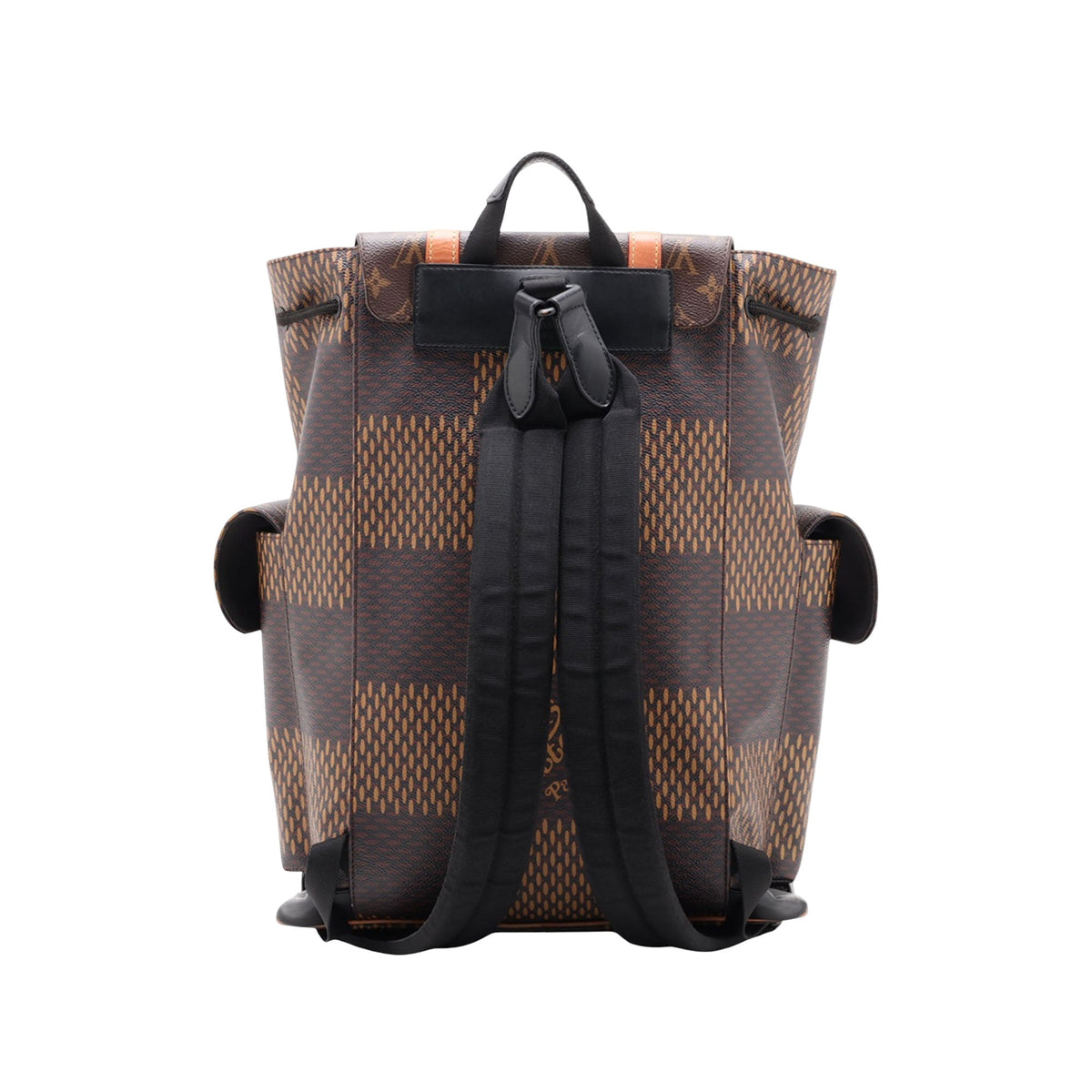 Louis Vuitton Nigo Giant Damier Ebene Monogram Christopher — Brown