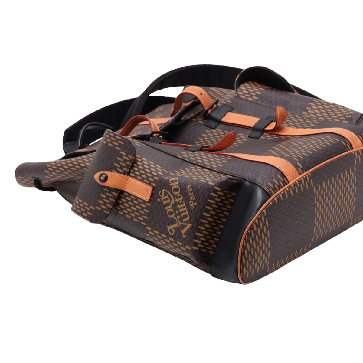 Louis Vuitton Nigo Giant Damier Ebene Monogram Christopher — Brown