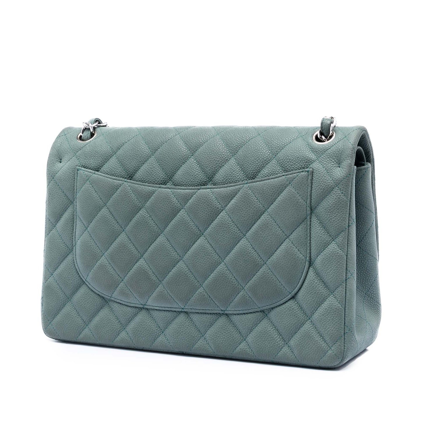 Chanel Jumbo Classic Iridescent Caviar Double Flap