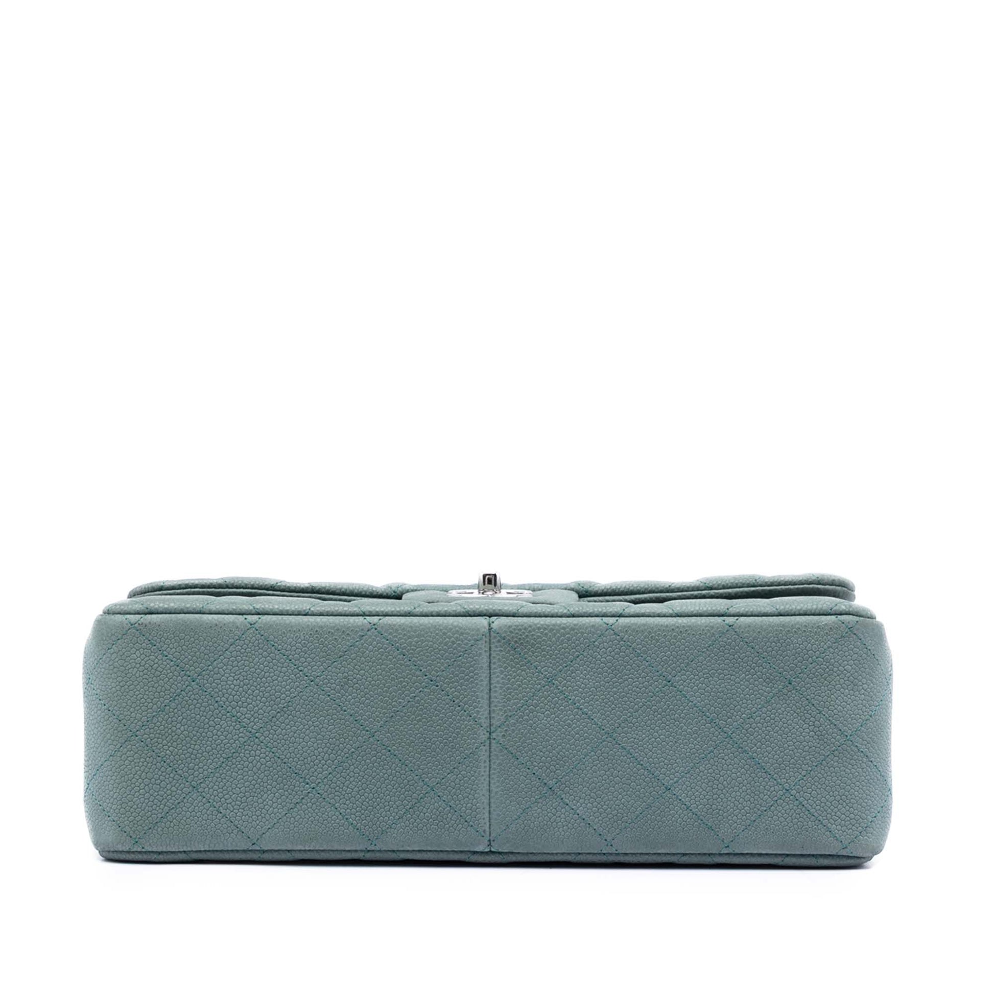Chanel Jumbo Classic Iridescent Caviar Double Flap