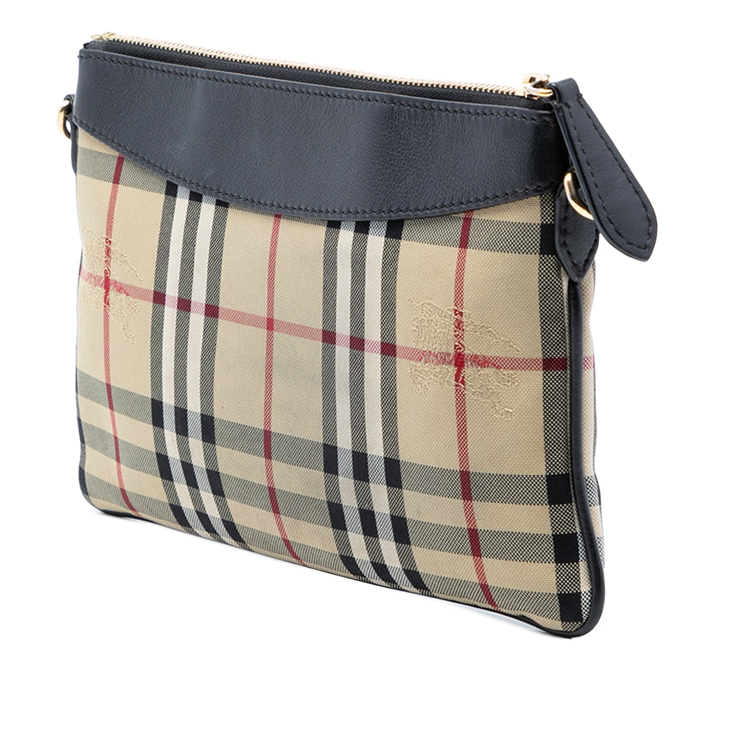 Burberry Haymarket Check Canvas Peyton Crossbody
