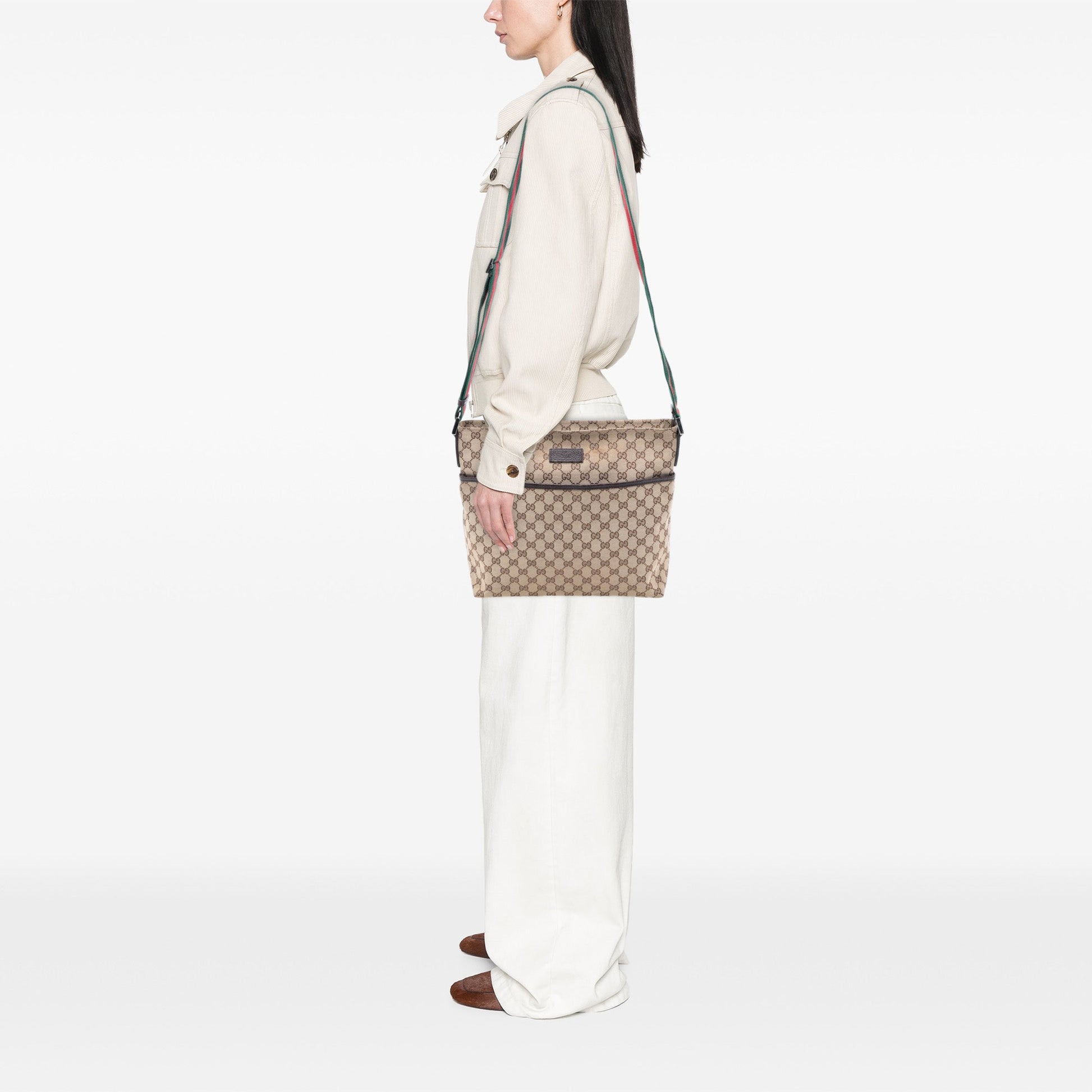 Gucci GG Canvas Web Crossbody