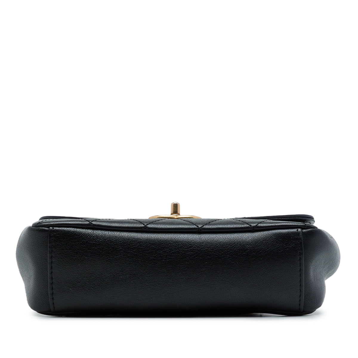 Chanel Small Quilted Lambskin Curved Flap