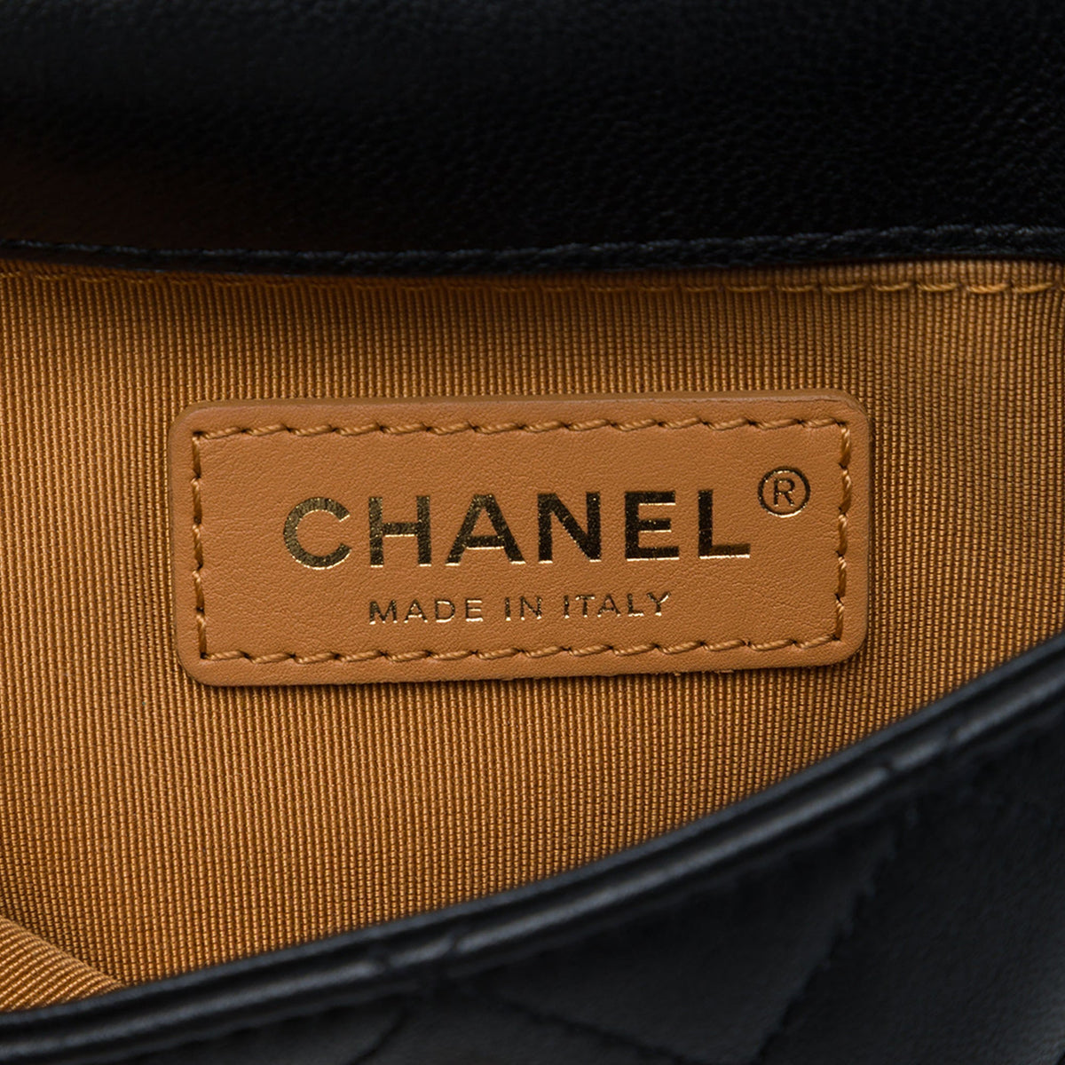 Chanel Small Quilted Lambskin Curved Flap