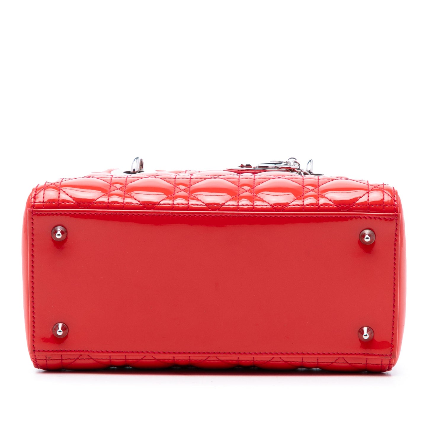 Dior Medium Patent Cannage Lady Dior