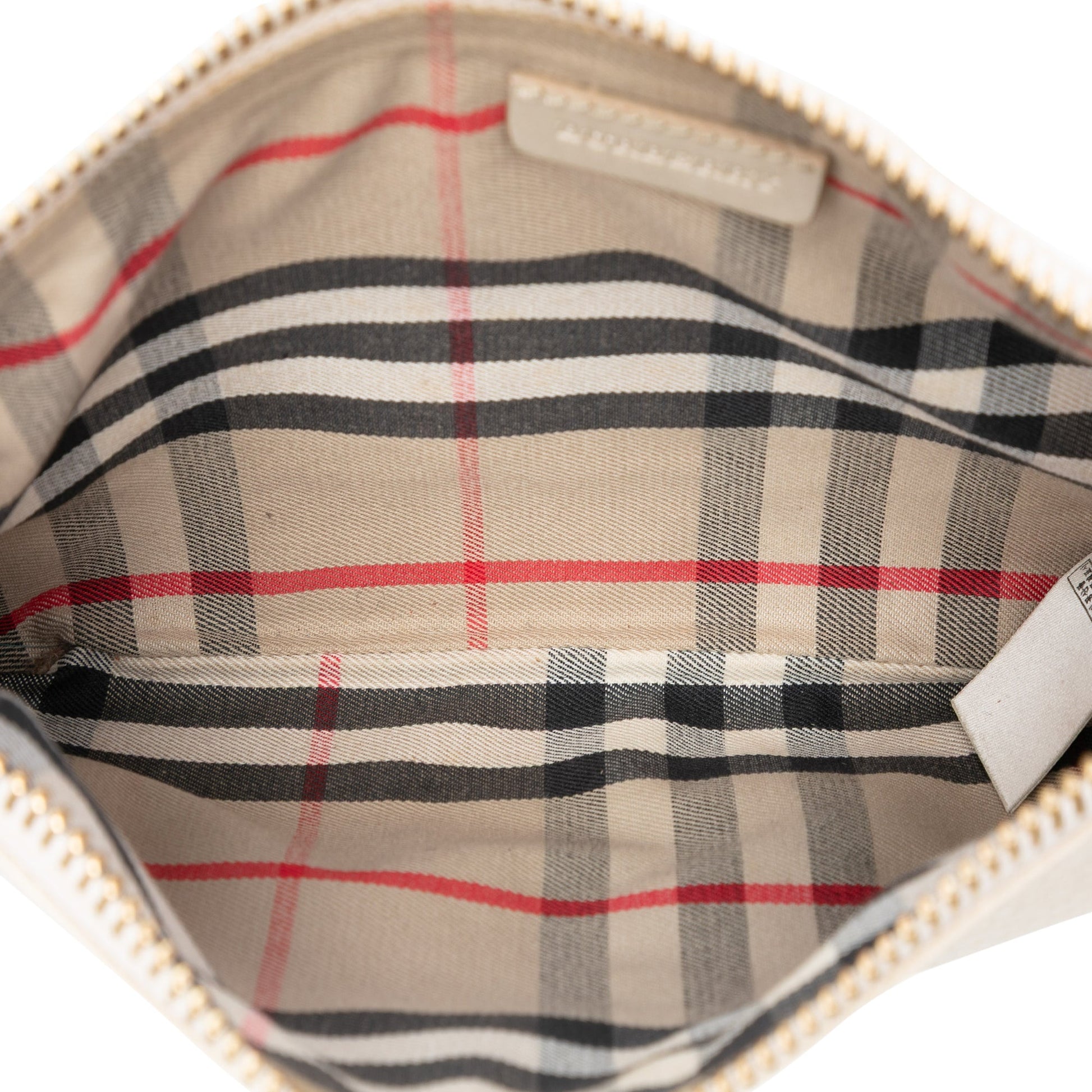 Burberry Leather Tassel Chain Crossbody