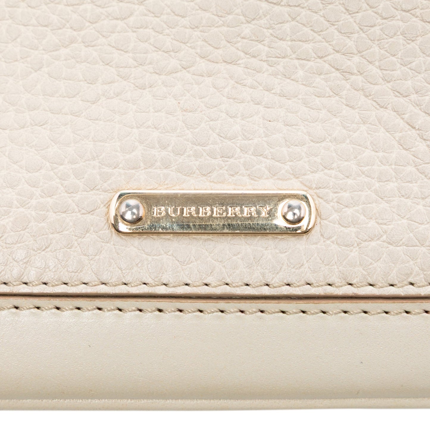 Burberry Leather Tassel Chain Crossbody