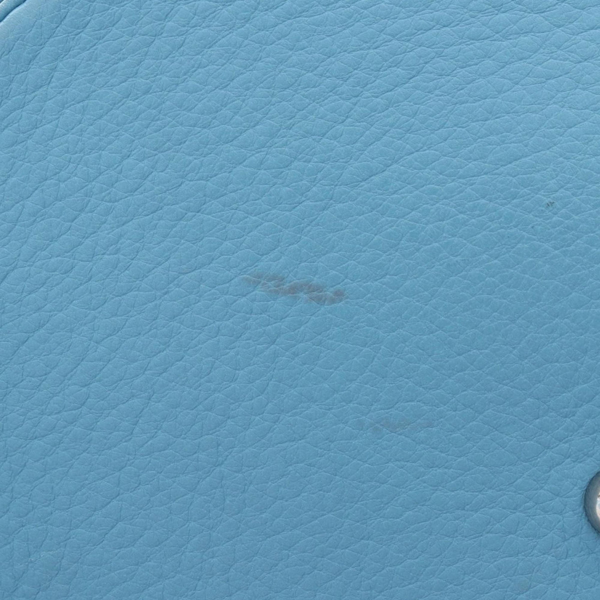 Hermès Clemence Intercity Vanity Bag — Blue