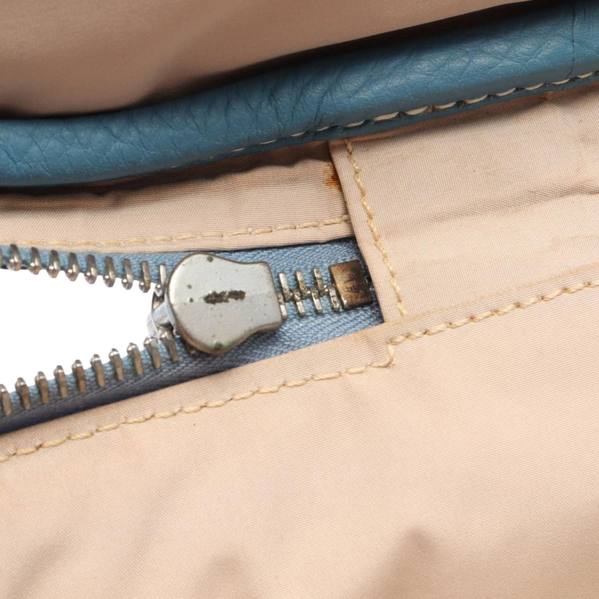 Hermès Clemence Intercity Vanity Bag — Blue