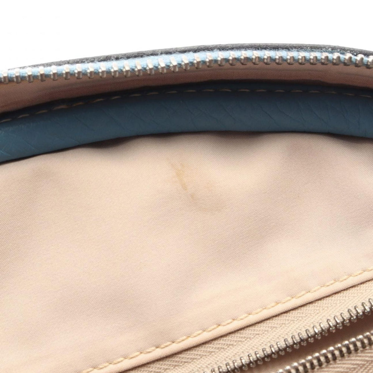 Hermès Clemence Intercity Vanity Bag — Blue