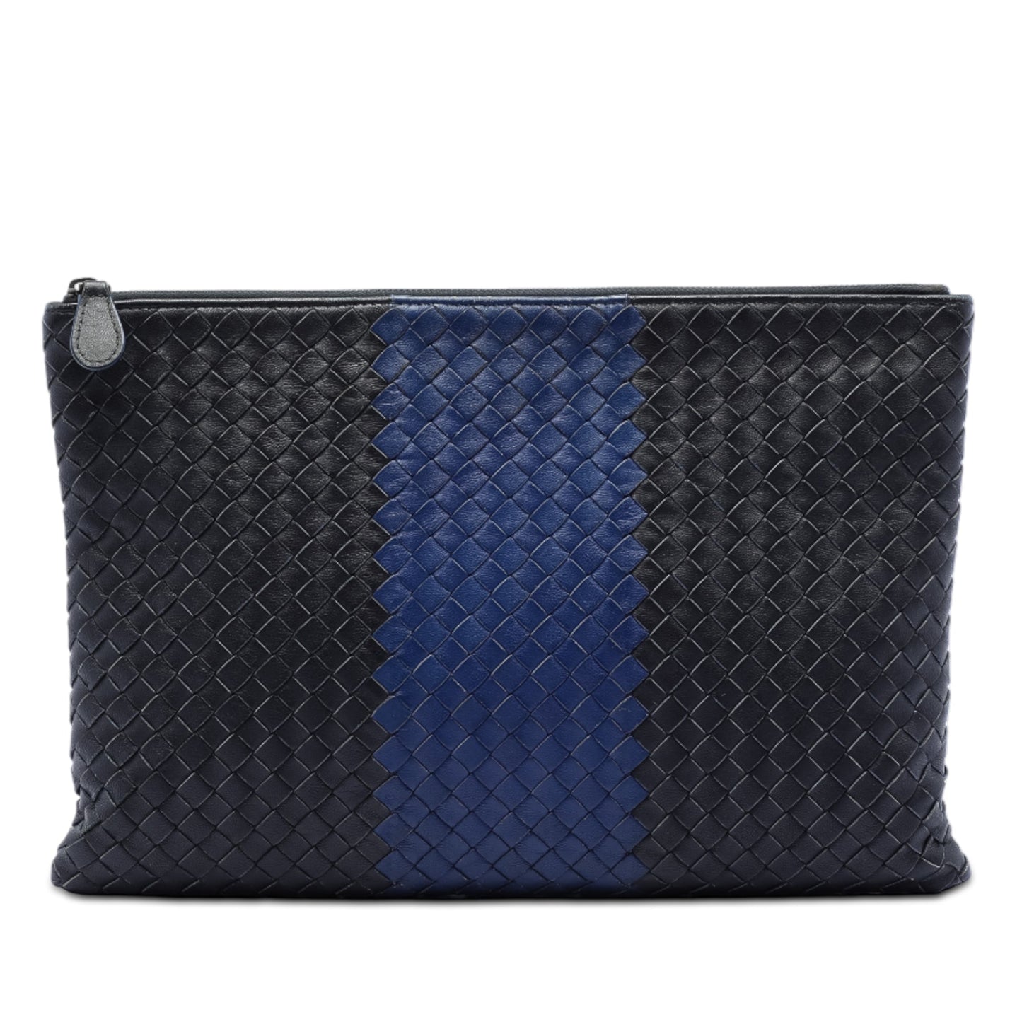 Bottega Veneta Bicolor Nappa Intrecciato Clutch