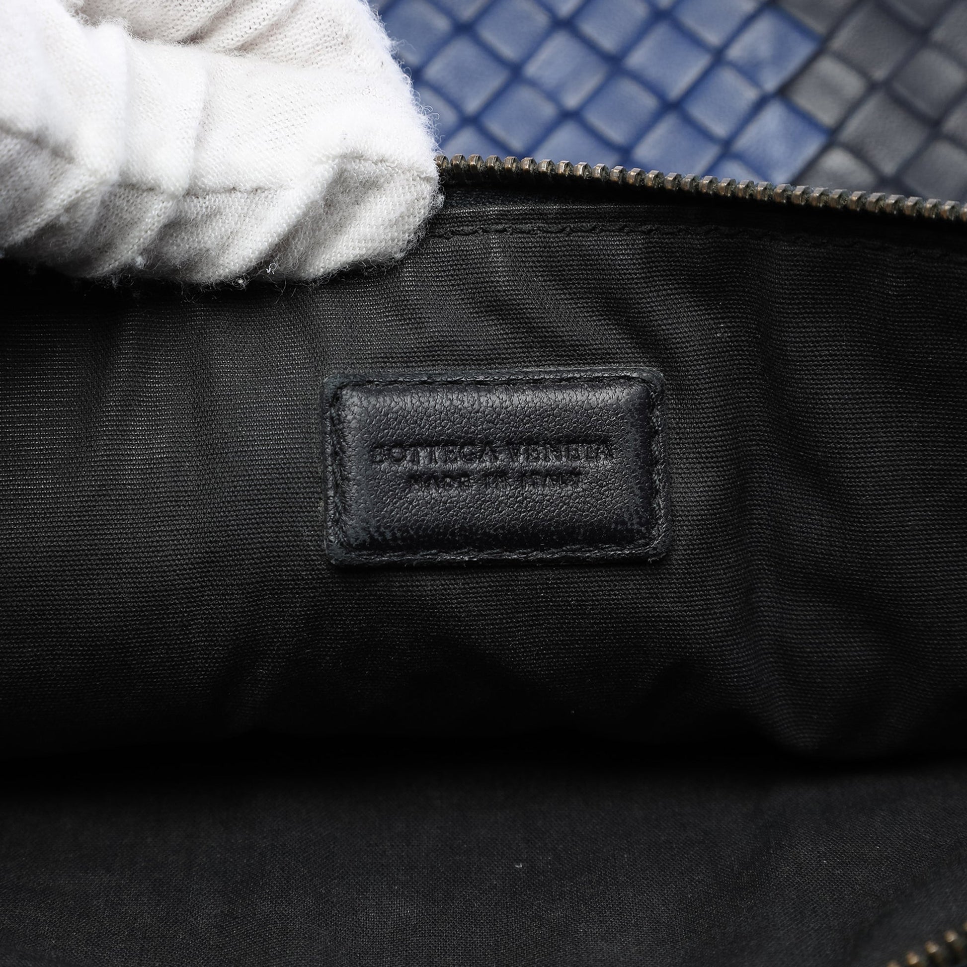 Bottega Veneta Bicolor Nappa Intrecciato Clutch