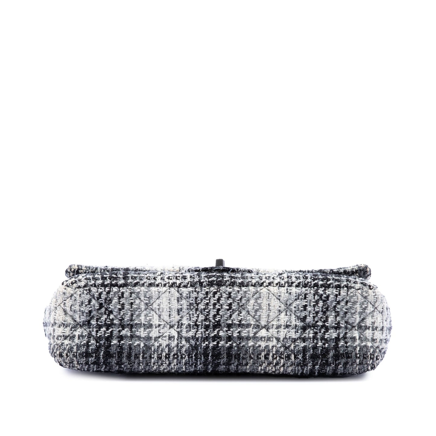 Chanel Medium Classic Quilted Tweed Double Flap