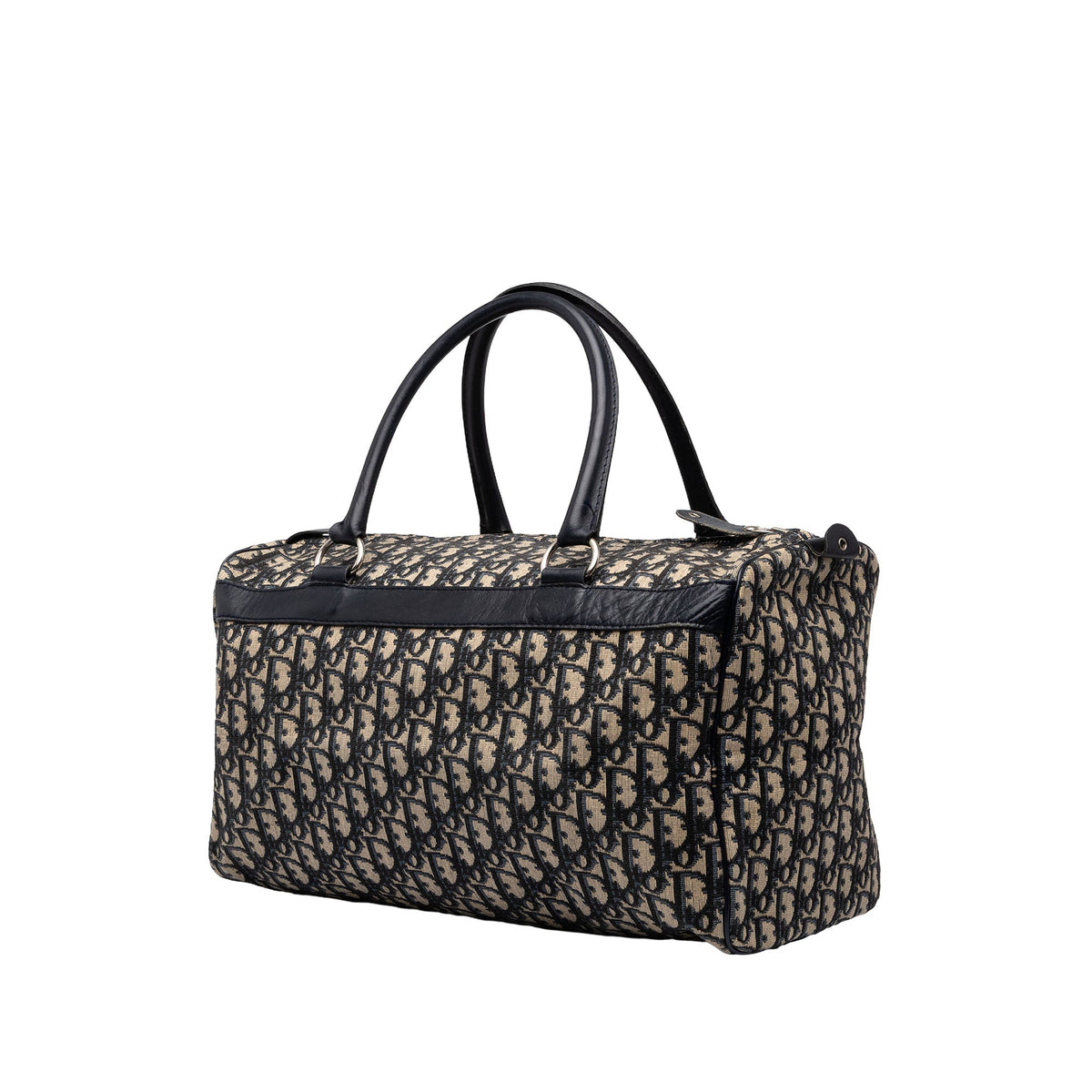 Dior Oblique Canvas Travel Bag — Blue