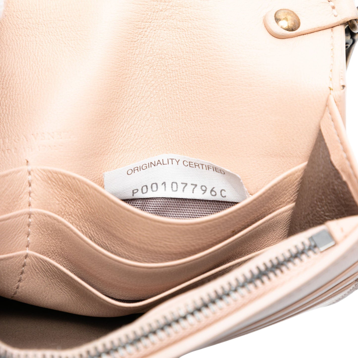 Bottega Veneta Nappa Intrecciato Wallet on Chain