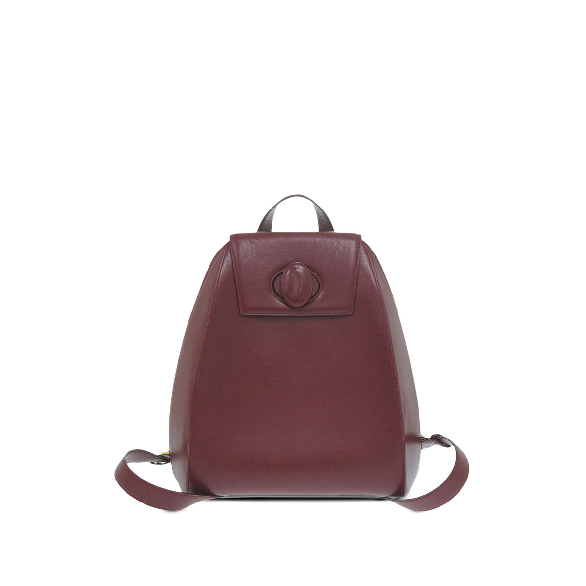 Cartier Leather Must De Cartier Backpack — Red
