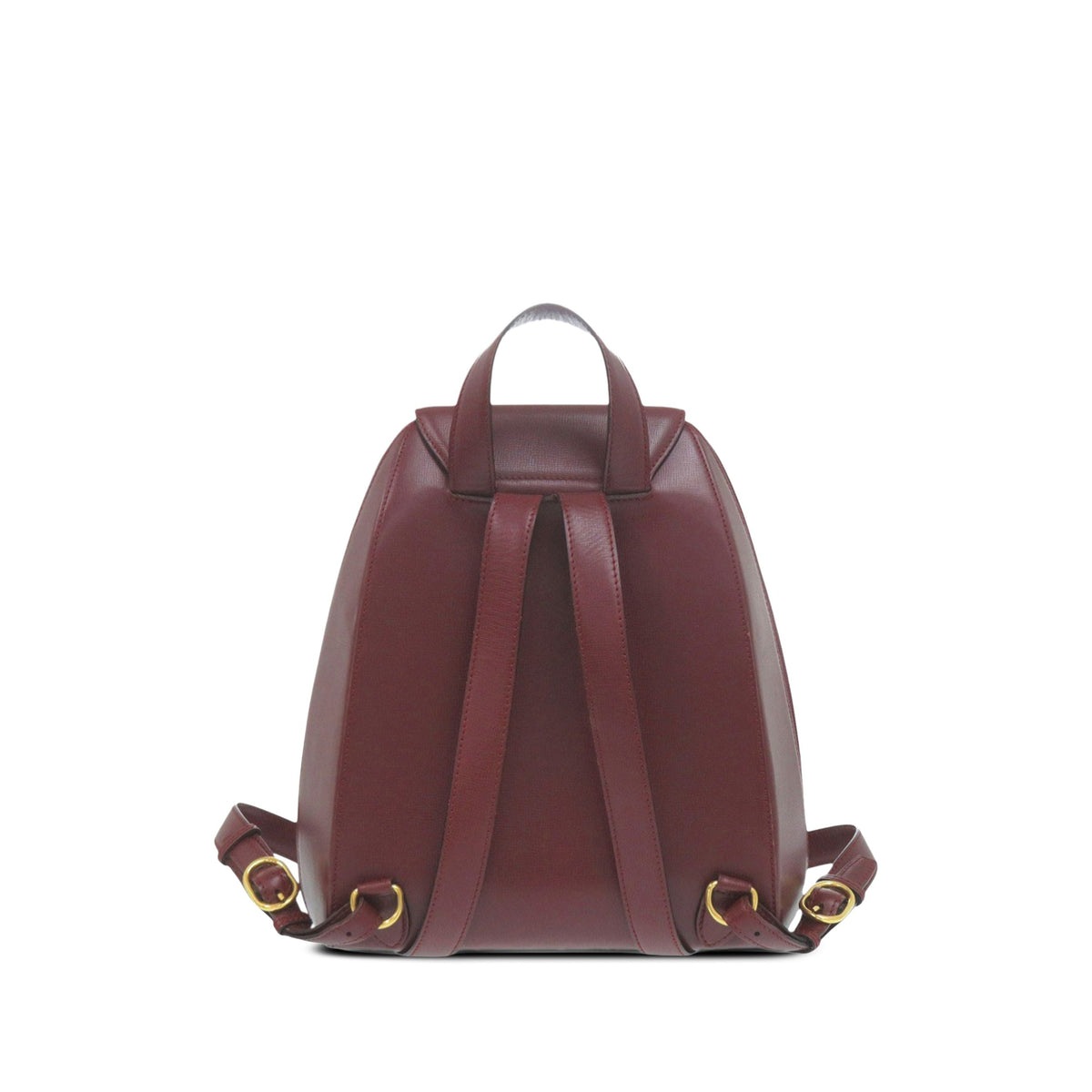 Cartier Leather Must De Cartier Backpack — Red