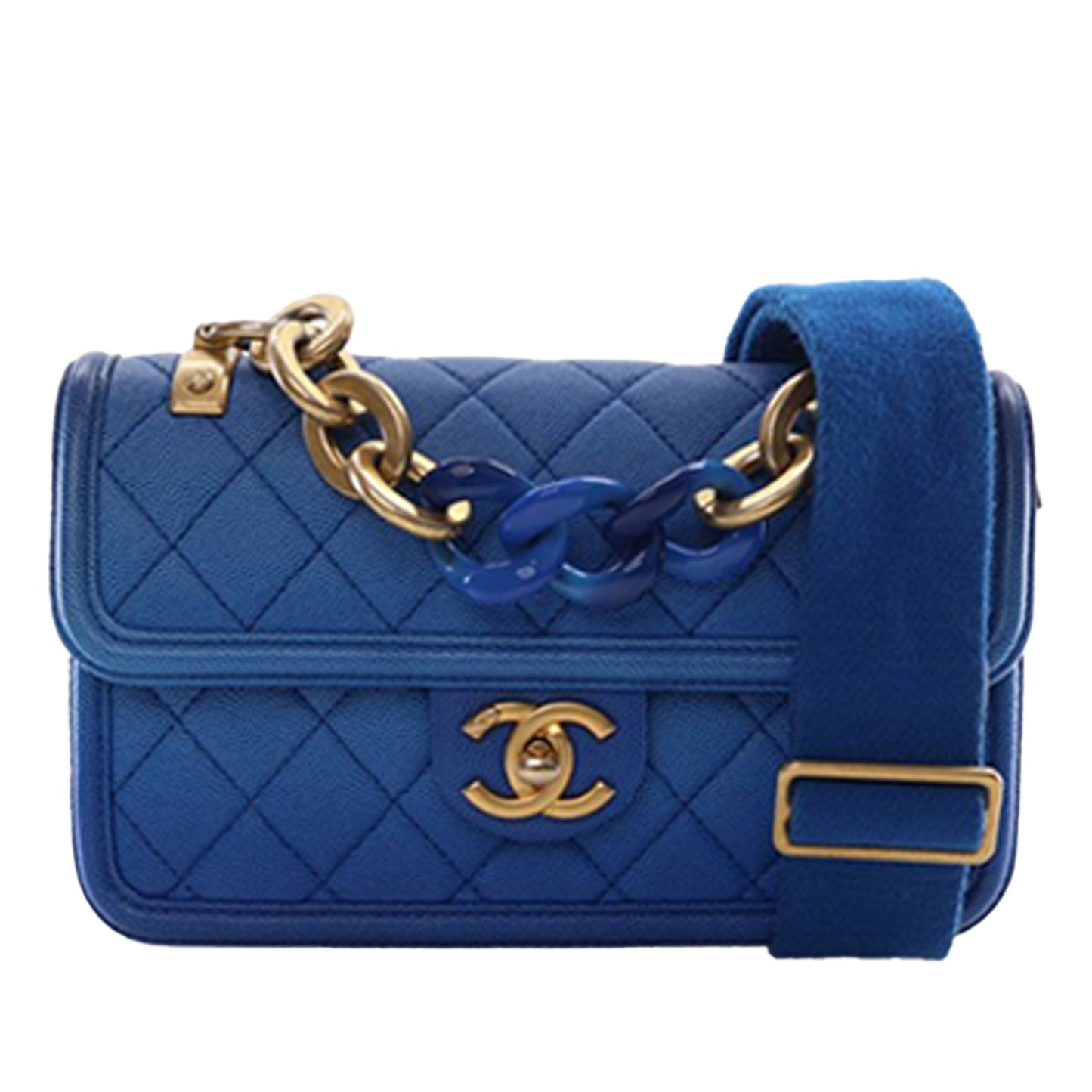 Chanel Small Quilted Caviar Sunset On The Sea Flap