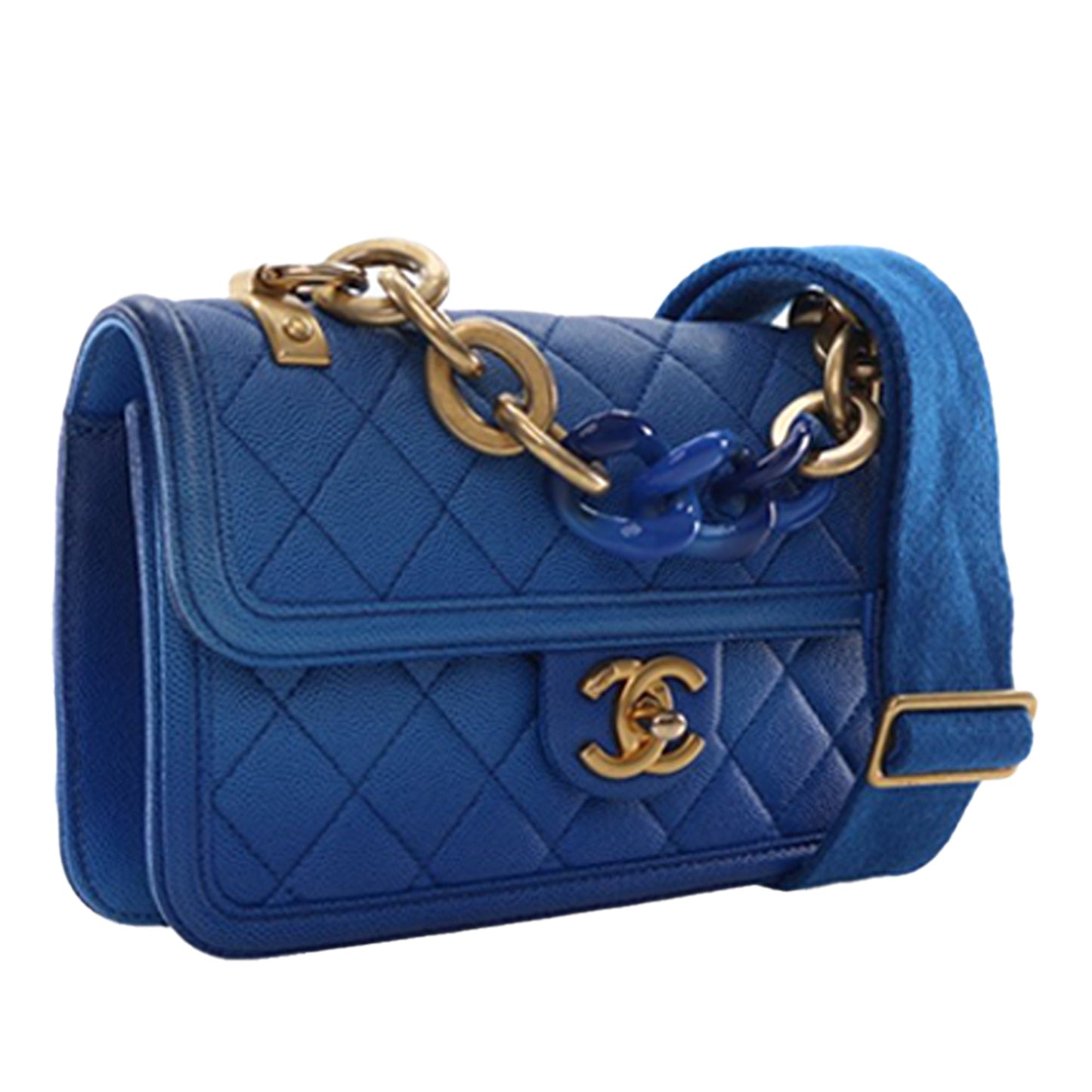 Chanel Small Quilted Caviar Sunset On The Sea Flap