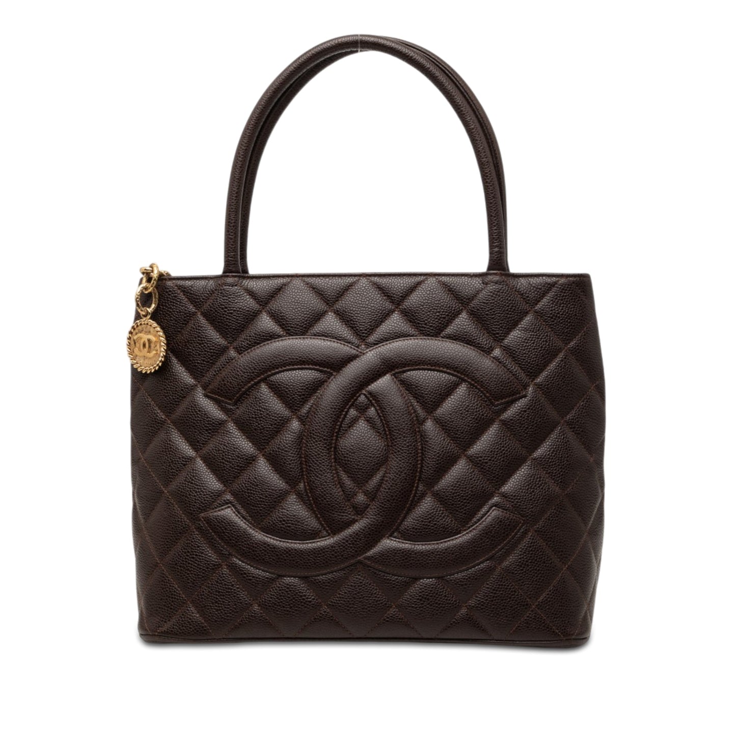 Chanel Caviar Medallion Tote