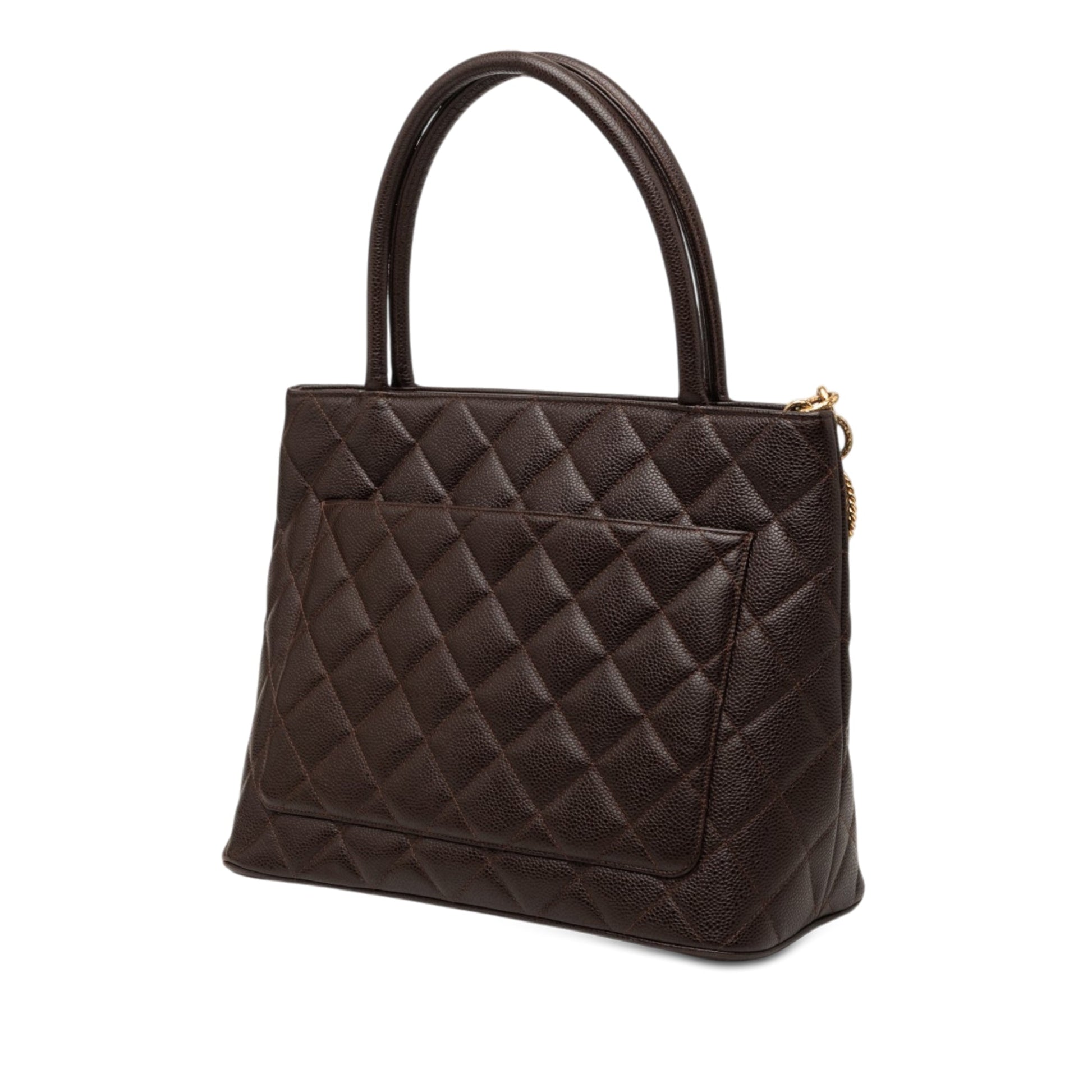Chanel Caviar Medallion Tote