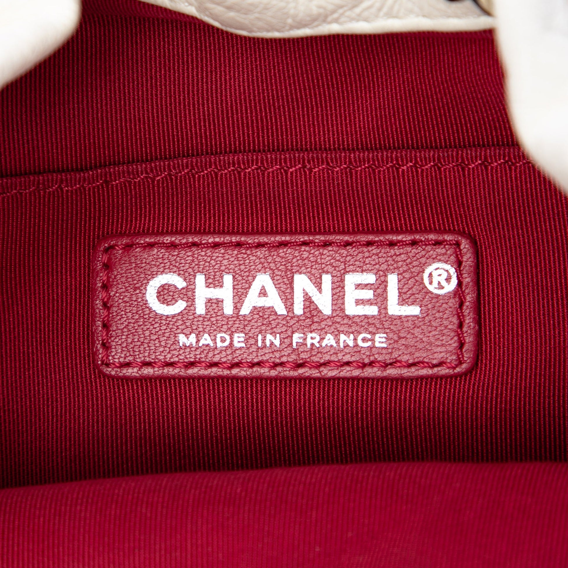 Chanel Small Bicolor Quilted Calfskin Gabrielle Bucket Bag