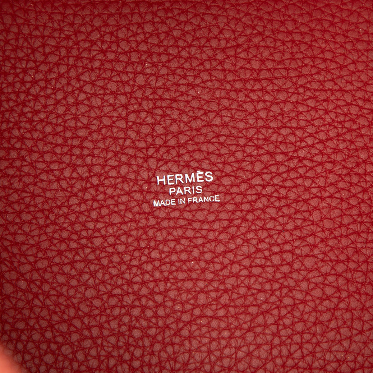 Hermès Clemence Picotin Lock 18 — Red