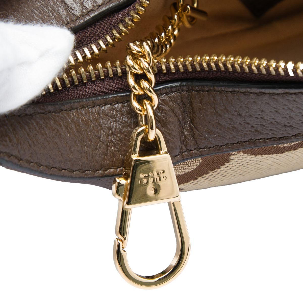 Gucci Mini Jumbo GG Canvas Web Ophidia Shoulder Bag