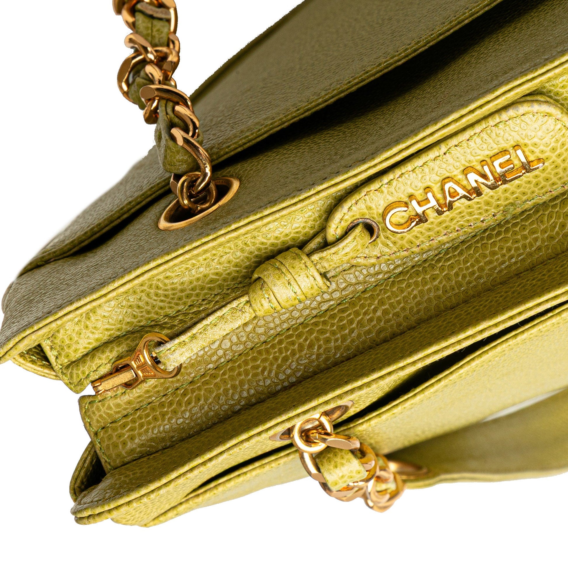Chanel Triple CC Caviar Shoulder Bag
