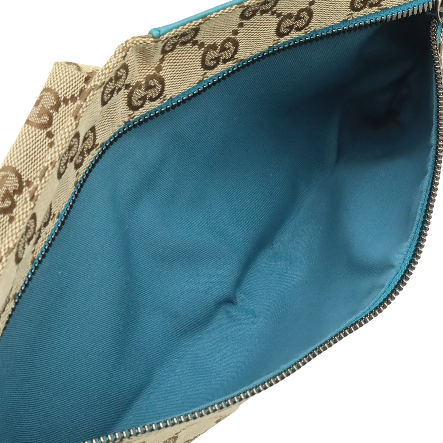 Gucci GG Canvas Web Double Pocket Belt Bag