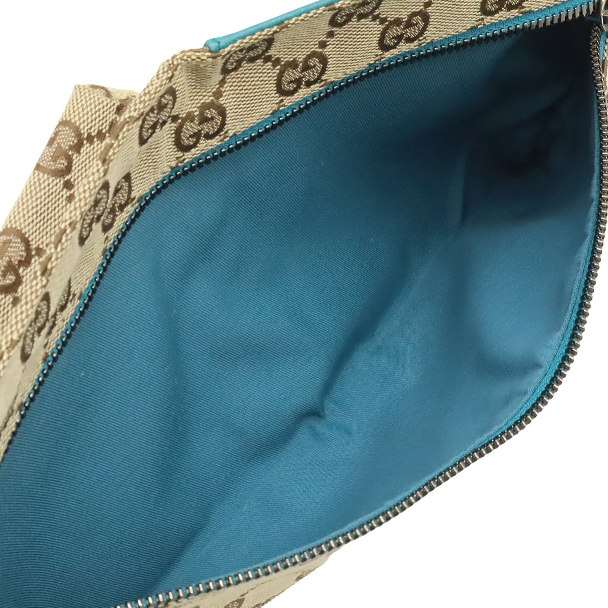 Gucci GG Canvas Web Double Pocket Belt Bag