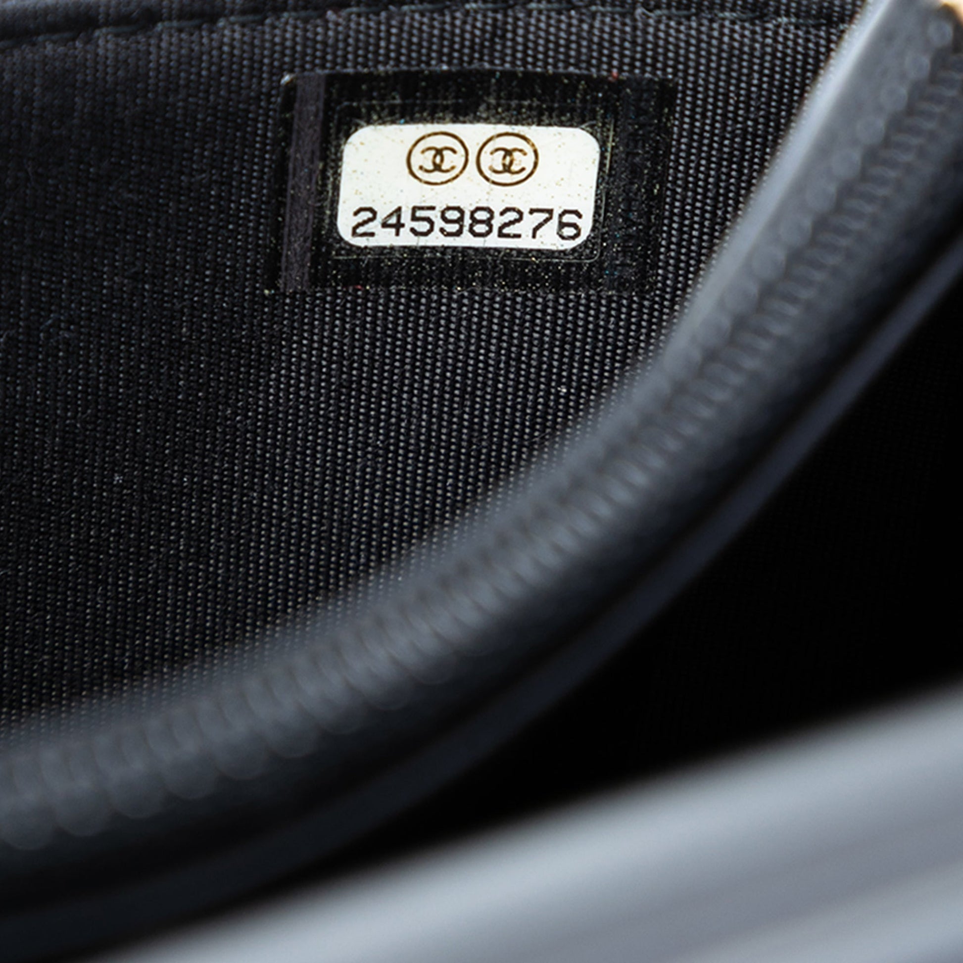 Chanel CC Stitched Calfskin Wallet on Chain