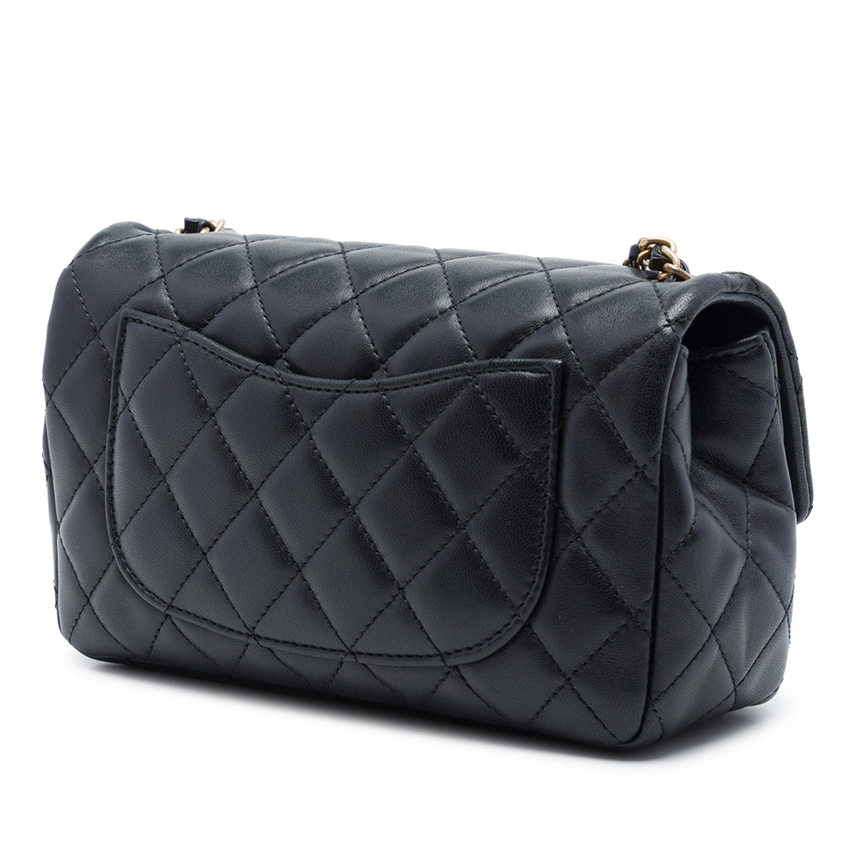 Chanel Mini Rectangular Classic Lambskin Romance Single Flap